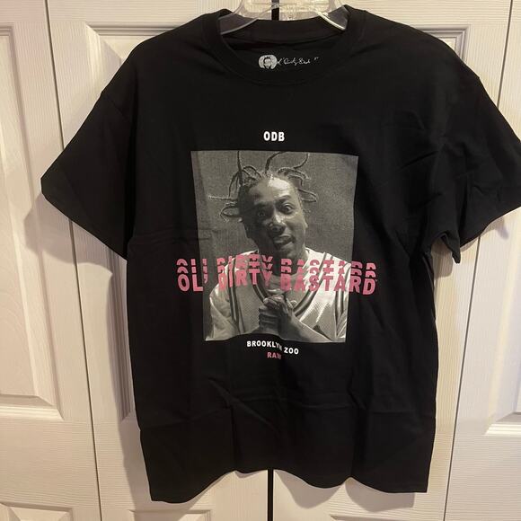 ODB Brooklyn Zoo Raw Graphic Tee Black S/M NWOT - Picture 1 of 4